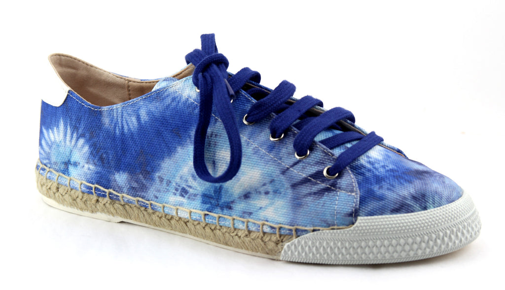 Amanda Electric Blue Tie Dye