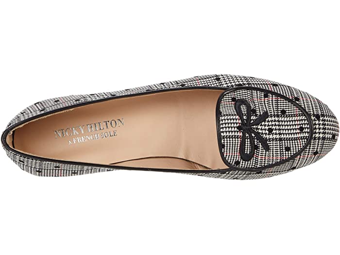 Madison Black/White Plaid/Polka Dot