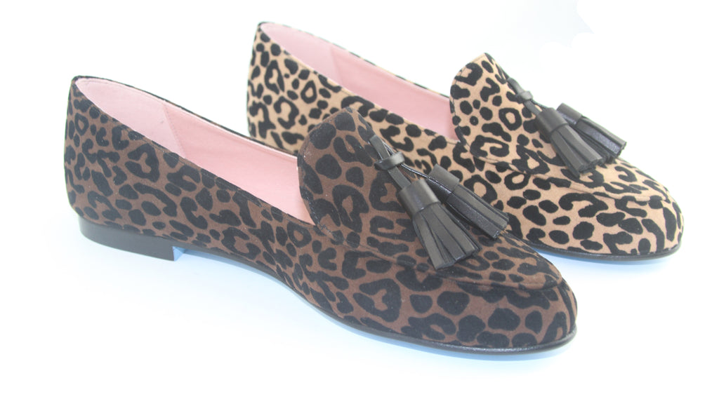 Stacey Charcol Leopard