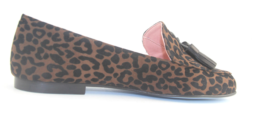Stacey Charcol Leopard
