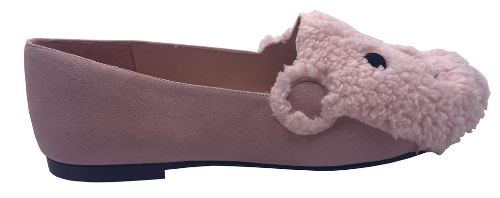 Teddy Pink Suede